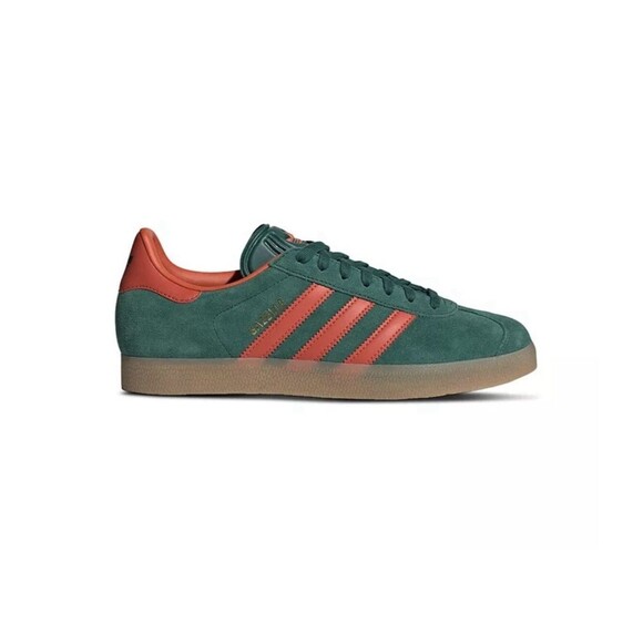 Adidas Originals Gazelle (COLL GREEN/PRELOVED RED/GUM 3) Men\'s Shoes 7.5 IG6200 main image 10